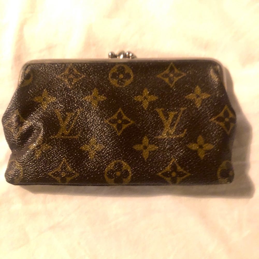 Louie Vuitton large vintage change purse circa1950